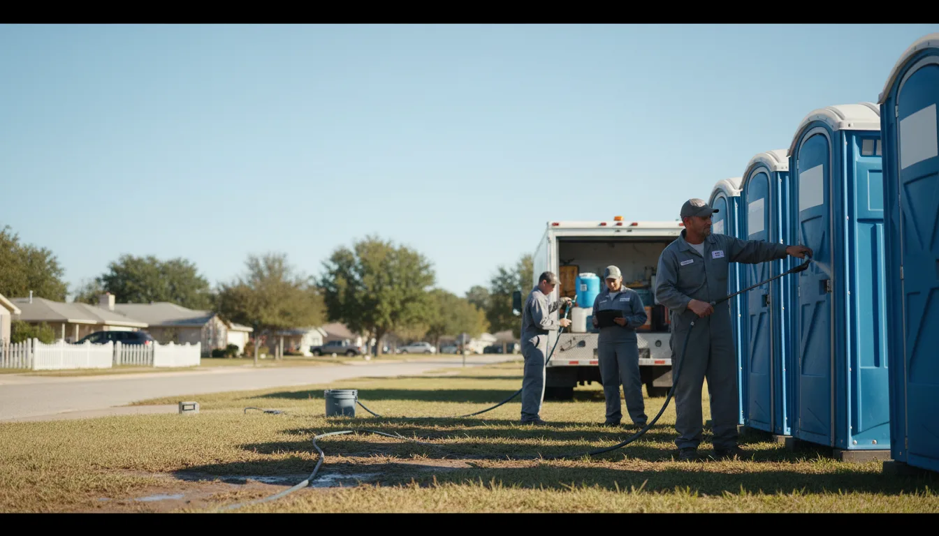 Long-Term Portable Toilet Rental in Hartman, CO near me